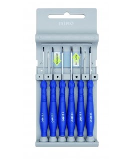 Precision screwdriver set 6 pcs SL, PH Irimo