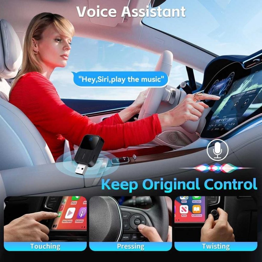 Langaton CarPlay/Android Auto -adapteri Reach K2 musta – 4
