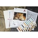 Luca S Kryželio embroidery kit 'Wild Spirit' 48x32cm SBU5081 Luca S Kryželio embroidery kit 'Wild Spirit' 48x32cm SBU5081