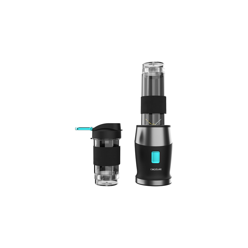 Cecotec Blender | Power Titanium 900 ProGo | Tabletop | 900 W | Jar capacity 2x0.57 L | Ice crushing | Black