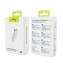 Allity GaN PD QC ATC-01-45WAC Charger 1x USB-C 1x USB-A 45W white Allity GaN PD QC ATC-01-45WAC Charger 1x USB-C 1x USB-A 45W white