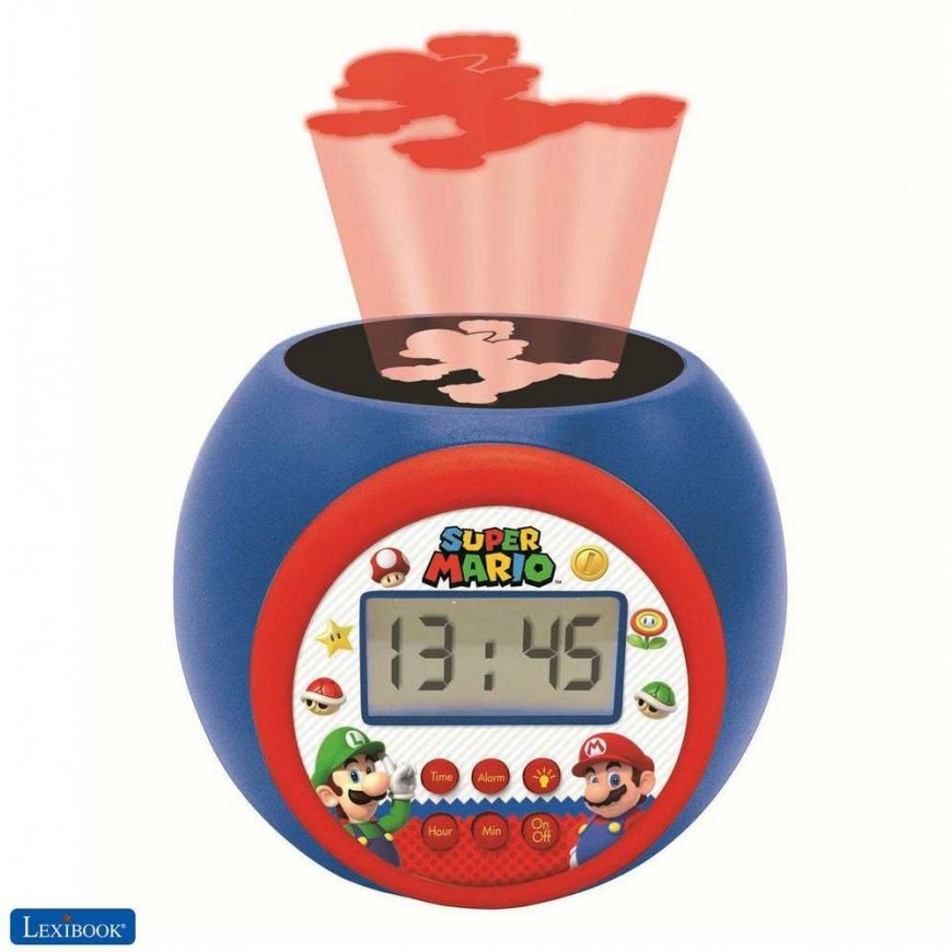 Lexibook – Super Mario – projector alarm clock (RL977NI)