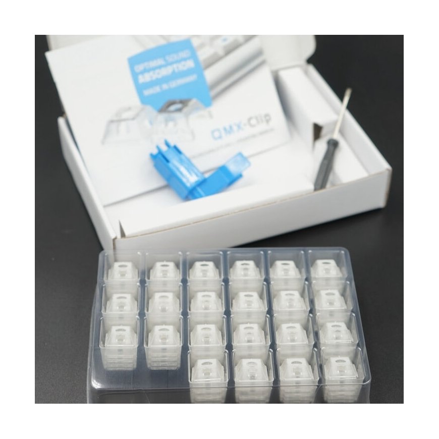 Klaviatūra Static Control GMK QMX-Clip PCB tvirtinimas 110 vnt. – 2