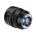 Irix 45mm T1.5 Cine MILC Standarta objektīvs Melns Irix 45mm T1.5 Cine MILC Standarta objektīvs Melns