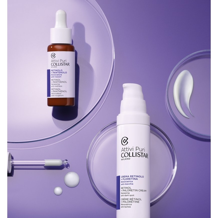 Collistar Attivi Puri Crema Retinolo + Floretina Night cream Лицо, Шея 50 ml – 5