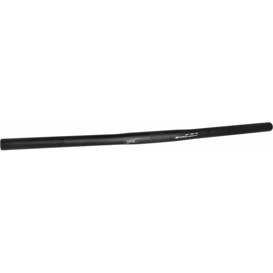 Force BASIC H4.1 suora 25,4/600mm Al, musta mattapinta