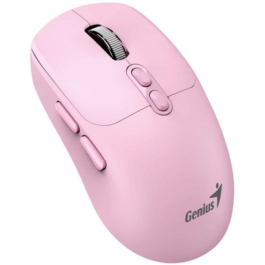 GENIUS NX-8080S BT mouse / dual Bluetooth + 2.4GHz / 1600 dpi / Copilot / wireless / silent / pink