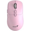 GENIUS NX-8080S BT pelė / dviguba „Bluetooth“ + 2.4GHz / 1600 dpi / „Copilot“ / belaidė / tyli / rožinė