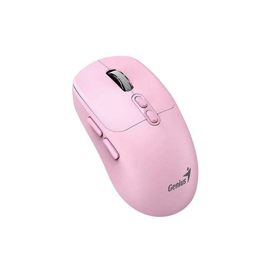 GENIUS NX-8080S BT mouse / dual Bluetooth + 2.4GHz / 1600 dpi / Copilot / wireless / silent / pink – 5