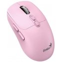 GENIUS NX-8080S BT мышь / двойной «Bluetooth» + 2.4GHz / 1600 dpi / «Copilot» / беспроводная / тихая / розовая GENIUS NX-8080S BT мышь / двойной «Bluetooth» + 2.4GHz / 1600 dpi / «Copilot» / беспроводная / тихая / розовая