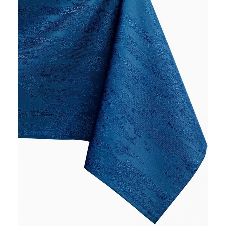 Tablecloth Vesta indigo pressed modern 115x300+35x300 AmeliaHome – 4