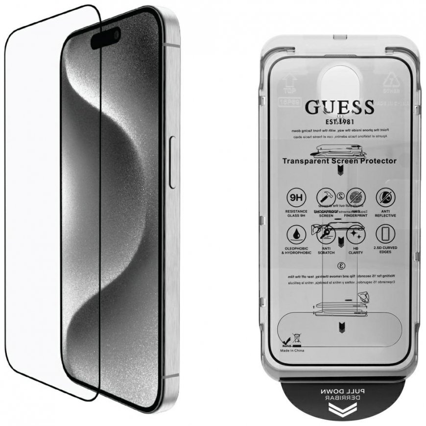 2w1 Guess BP Rhinestone rinkinys ekranui ir objektyvui