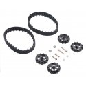 30T tracked wheel set - black - Pololu 3033 30T tracked wheel set - black - Pololu 3033