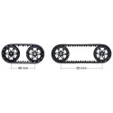 30T tracked wheel set - black - Pololu 3033 30T tracked wheel set - black - Pololu 3033