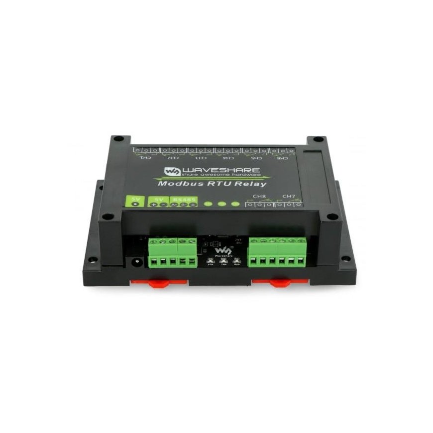 Modbus RS485 Waveshare relay module 17658 10A / 250VAC - 8 channels – 2