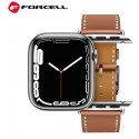 „Apple Watch“ dirželis Forcell F-Design FA20 skylučių dirbtinės odas 42/44/45/49 mm, must „Apple Watch“ dirželis Forcell F-Design FA20 skylučių dirbtinės odas 42/44/45/49 mm, must