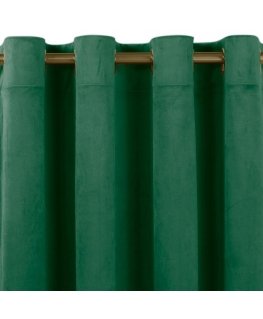 VILA verho värillinen pullo vihreä tyylinen klassinen kultainen sametti 135x175 HOMEDE