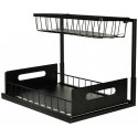 Double cabinet organizer icon under the sink