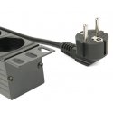 Gembird EG-PDU-014 energosadales vienība, PDU 8 Maiņstrāvas izvade (-s) 1U Melns Gembird EG-PDU-014 energosadales vienība, PDU 8 Maiņstrāvas izvade (-s) 1U Melns