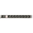 Gembird EG-PDU-014 power distribution unit (PDU) 8 AC outlet(s) 1U Black Gembird EG-PDU-014 power distribution unit (PDU) 8 AC outlet(s) 1U Black
