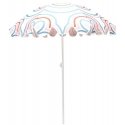 ProGarden Beach and Garden Sun Umbrella, 160 cm, Blue-Pink Strap ProGarden Beach and Garden Sun Umbrella, 160 cm, Blue-Pink Strap