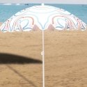 ProGarden Beach and Garden Sun Umbrella, 160 cm, Blue-Pink Strap ProGarden Beach and Garden Sun Umbrella, 160 cm, Blue-Pink Strap