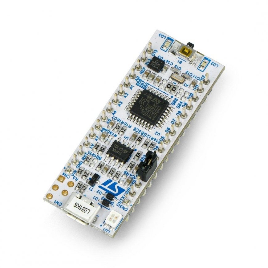 Stmicroelectronics STM32 NUCLEO-32 L031K6 - ar STM32L031K6 MCU - saderīgs ar Arduino Nano