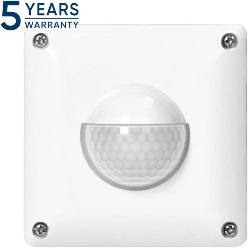 Orno Judesioanturi, 2 ja 3 johtoa, 190 astetta IP65, 500 W, kantama max. 20m, metallille, valkoinen – 3