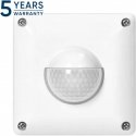 Orno Judesio jutiklis, 2 ja 3 juhet, 190 kraadi IP65, 500 W, vahemik maks. 20m, metallile, valge Orno Judesio jutiklis, 2 ja 3 juhet, 190 kraadi IP65, 500 W, vahemik maks. 20m, metallile, valge