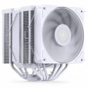 Jonsbo HX6280 CPU dzesētājs, PWM kontrole, RGB apgaismojums - 130mm, balts Jonsbo HX6280 CPU dzesētājs, PWM kontrole, RGB apgaismojums - 130mm, balts