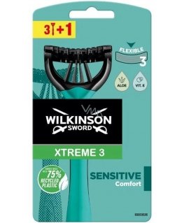 Xtreme3 ​​Sensitive (4 gab) - Vienreizējā skuvekļa vīriešiem