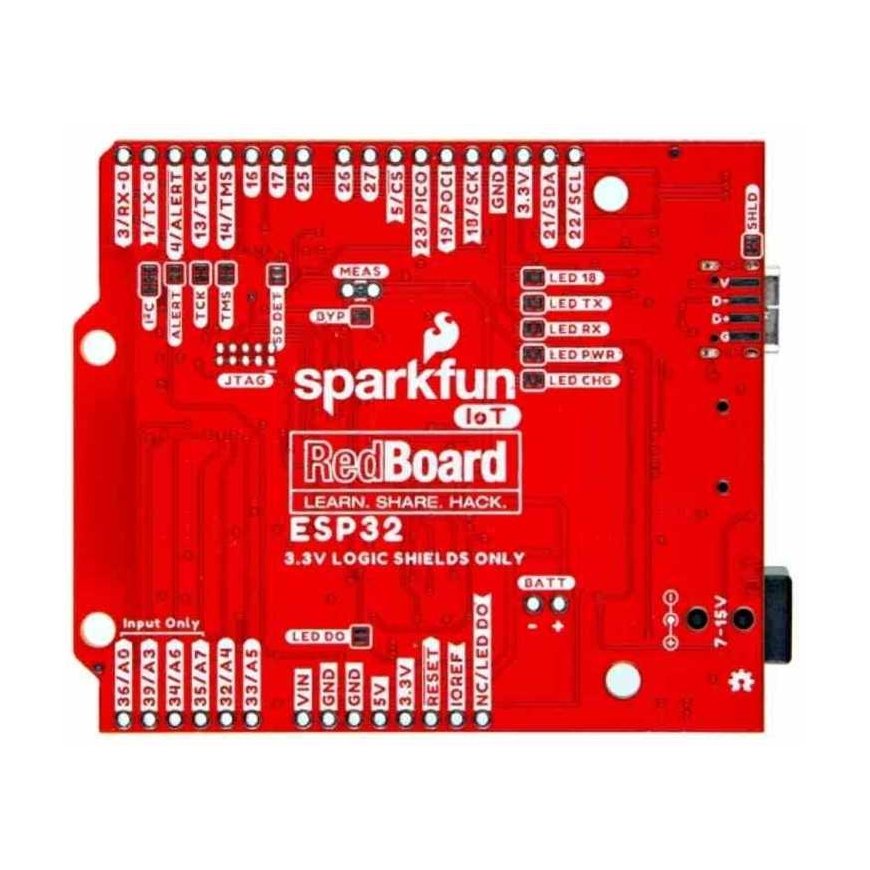 SparkFun IoT RedBoard – ESP32 – Arduino compatible MicroPython development board – SparkFun WRL-28434 – 3