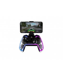 Havit 6939119064648 peliohjain Läpinäkyvä Bluetooth Pad-ohjain Android, PC, PlayStation 4, Playstation 3, Xbox One, iOS