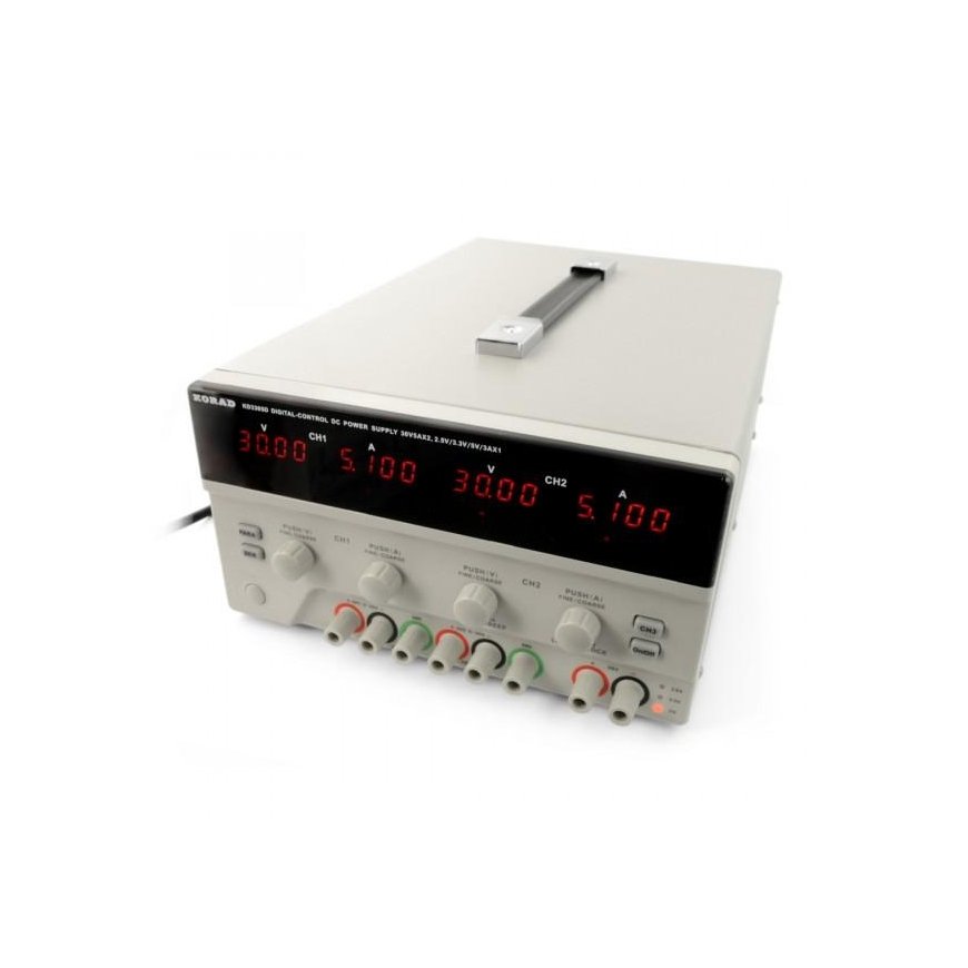 Laboratory Power Supply Korad KD3305D 2x 30V / 5A + 5V / 3A