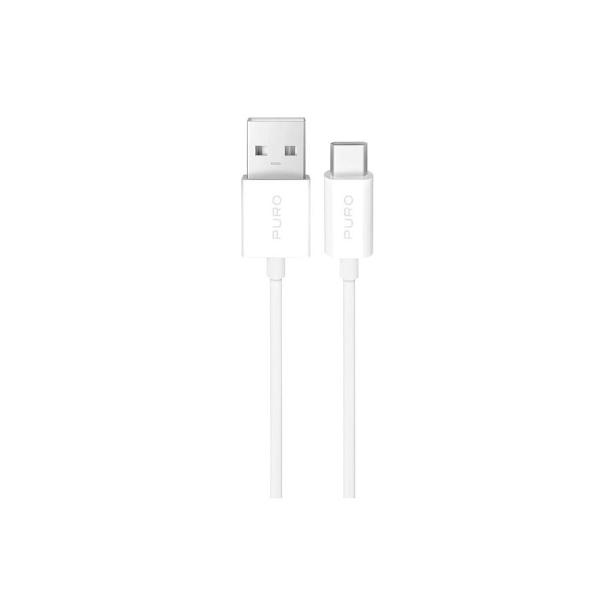 Кабель Puro TPE 10W USB-A - USB-C 3м - Белый – 2