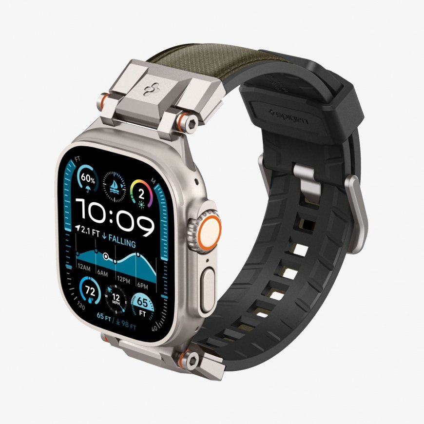 Spigen DuraPro Armor Bänd Roheline Nailon, Termoplast-polüuretaan (TPU) – 3