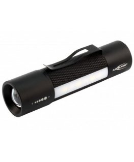 Ansmann 1600-0137 taskulamppu musta, Valkoinen Käsikokoinen taskulamppu LED