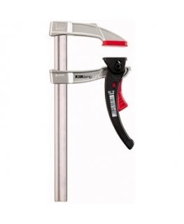 BESSEY KliKlamp Stieņa savilcējs 16 cm Nerūsējošs tērauds, Melns, Sarkans
