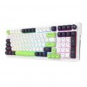 REDRAGON K686WBG-RGB-MAX Eisa Max klaviatūra USB + RF Wireless + Bluetooth Balta