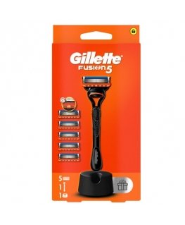 Gillette Fusion - Skustuvas + 5 peiliukai.