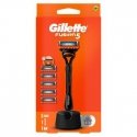 Gillette Fusion - Skustuvas + 5 peiliukai. Gillette Fusion - Skustuvas + 5 peiliukai.