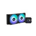 Zalman ALPHA2 A24 BLACK Tietokoneen jäähdytysjärjestelmä Suoritin All-in-one-nesteenjäähdytin musta