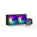 Zalman ALPHA2 A24 BLACK arvuti jahutussüsteem Protsessor Kõik-ühes vedelikujahuti Must