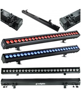 Lighting bar EVOLIGHTS GLAZE BAR 24x4W RGBW IP65
