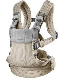 BabyBjörn Harmony 3D Mesh kantoreppu, Grey beige