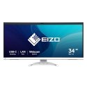 EIZO FlexScan EV3450XC-WT LED display 86,6 cm (34.1") 3440 x 1440 пикселей UltraWide Quad HD Белый EIZO FlexScan EV3450XC-WT LED display 86,6 cm (34.1") 3440 x 1440 пикселей UltraWide Quad HD Белый