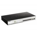 D-Link DGS-1210-10MP Vadīts L2 Gigabit Ethernet (10/100/1000) Power over Ethernet (PoE) Melns, Pelēk D-Link DGS-1210-10MP Vadīts L2 Gigabit Ethernet (10/100/1000) Power over Ethernet (PoE) Melns, Pelēk