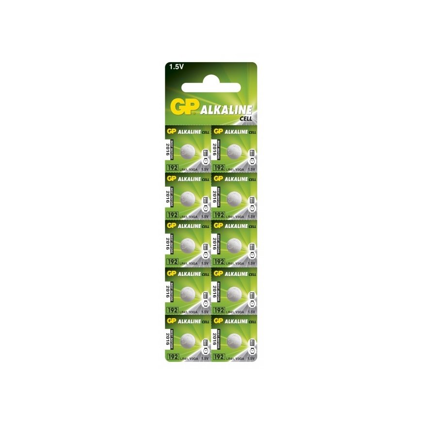 GP Batteries GP Batteries LR41 Vienreizējas