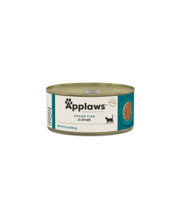 APPLAWS Merikala liemessä - märkä kissanruoka - 156g