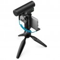 Sennheiser MKE 400 Mobile Kit - kondensaattori, superkardioidi mikrofoni matalapäästösuodattimella Manfrotto-jalustalla Sennheiser MKE 400 Mobile Kit - kondensaattori, superkardioidi mikrofoni matalapäästösuodattimella Manfrotto-jalustalla
